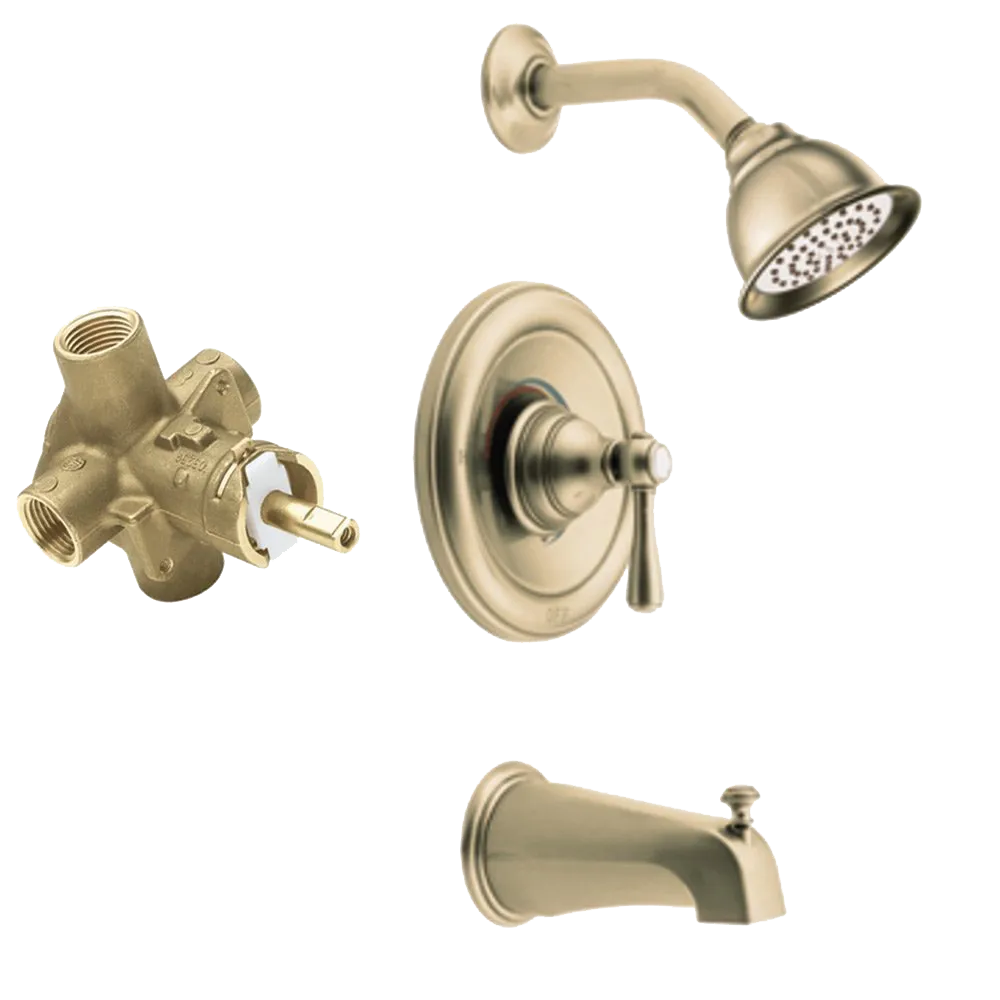 Moen T2113WR-2510 Kingsley Posi-Temp Tub and Shower Trim Kit with Valve