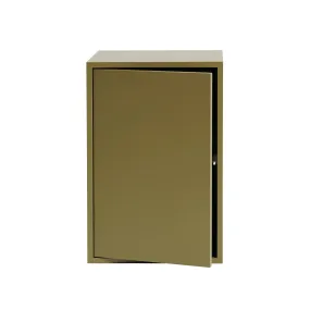 muuto | stacked storage system | module with door | large brown green