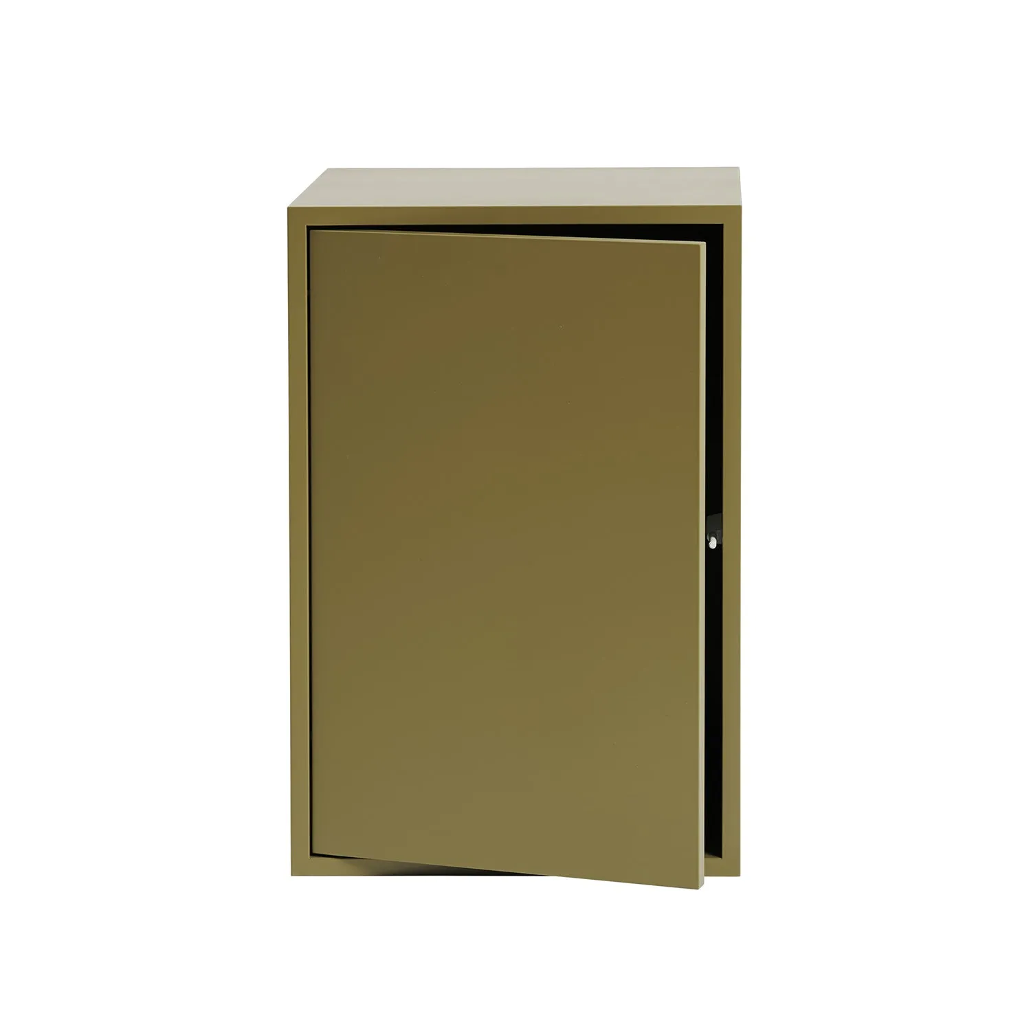 muuto | stacked storage system | module with door | large brown green