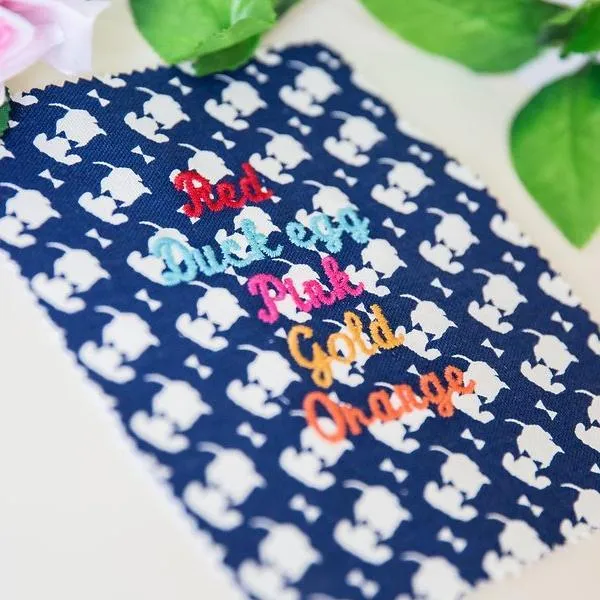 Navy Signature Print Luxury Dog Harness