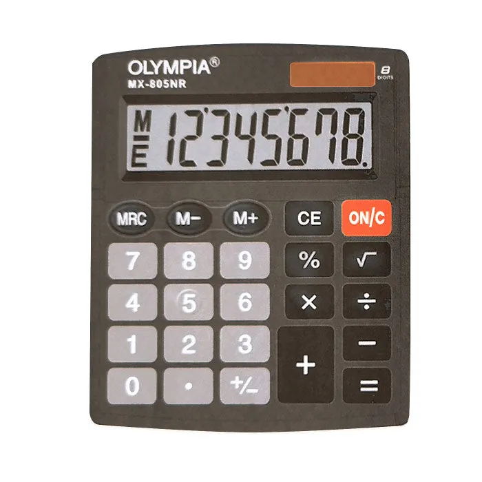 Olympia Calculator , Model - MX805NR