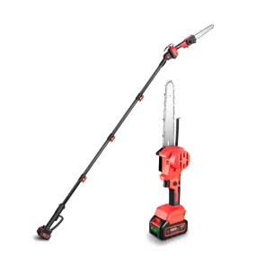 ONEVAN 8" Telescoping Pole(1.3-2.25m) Brushless Cordless Chainsaw | For Makita 18V Battery