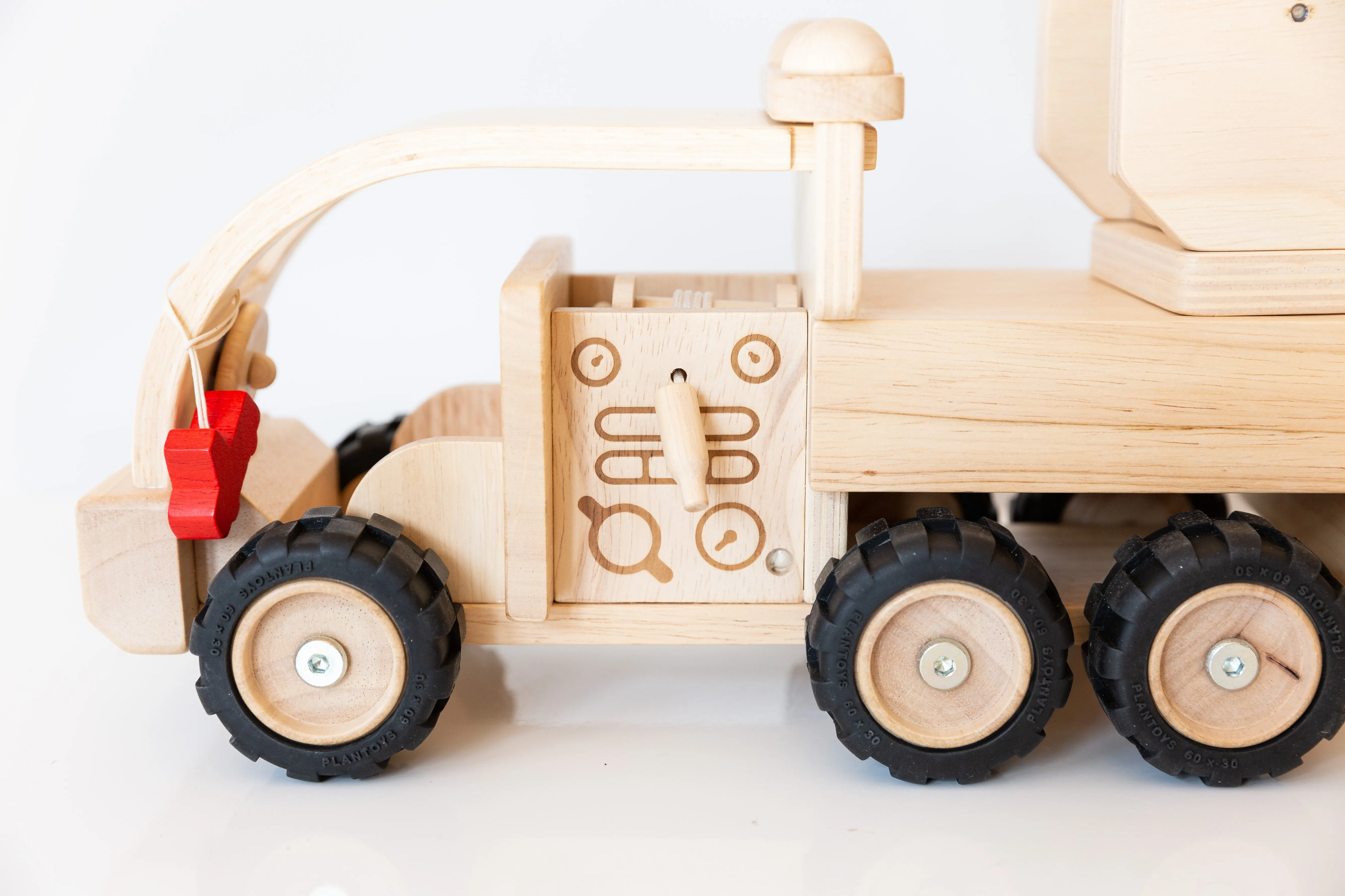 Plan Toys Wooden Fire Truck