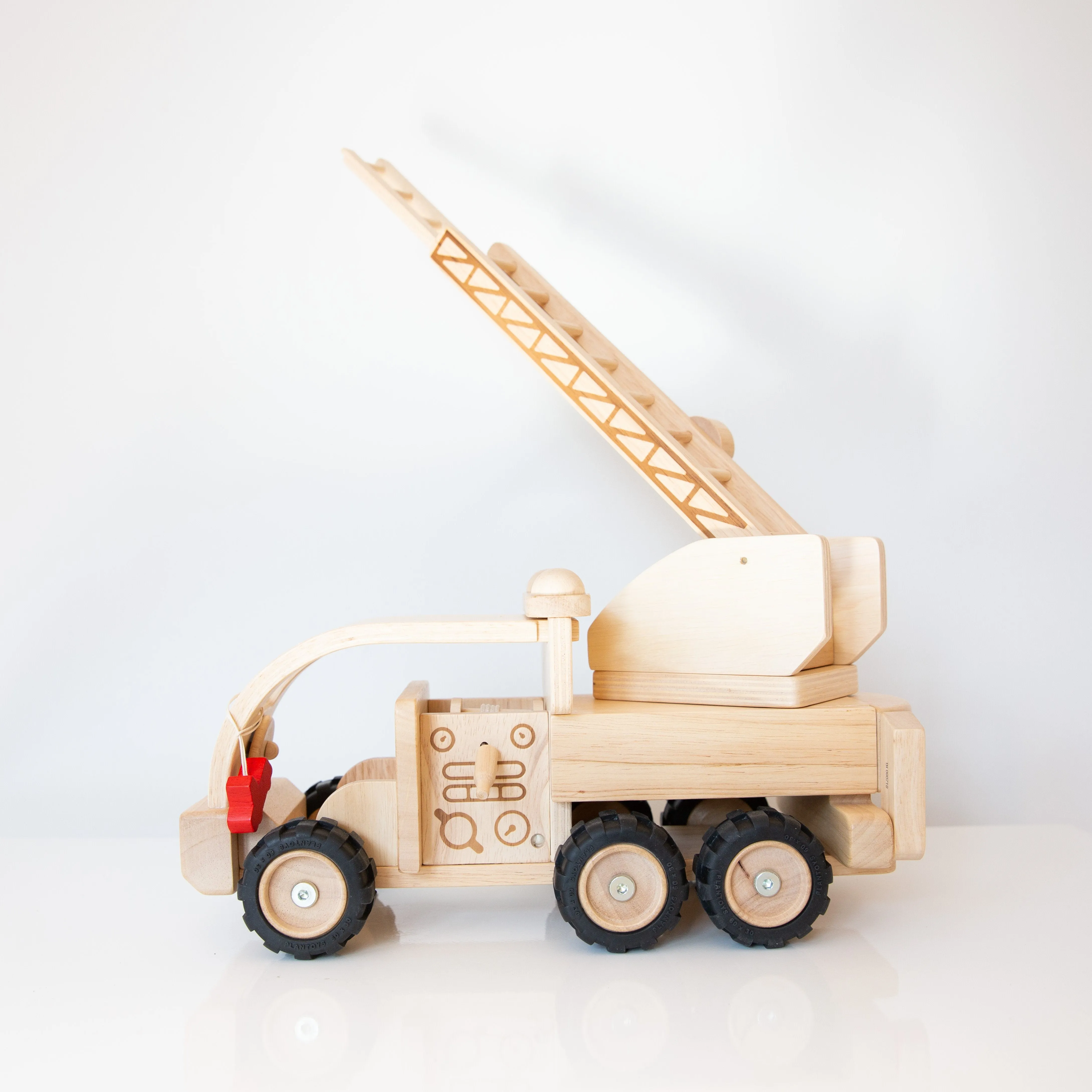 Plan Toys Wooden Fire Truck