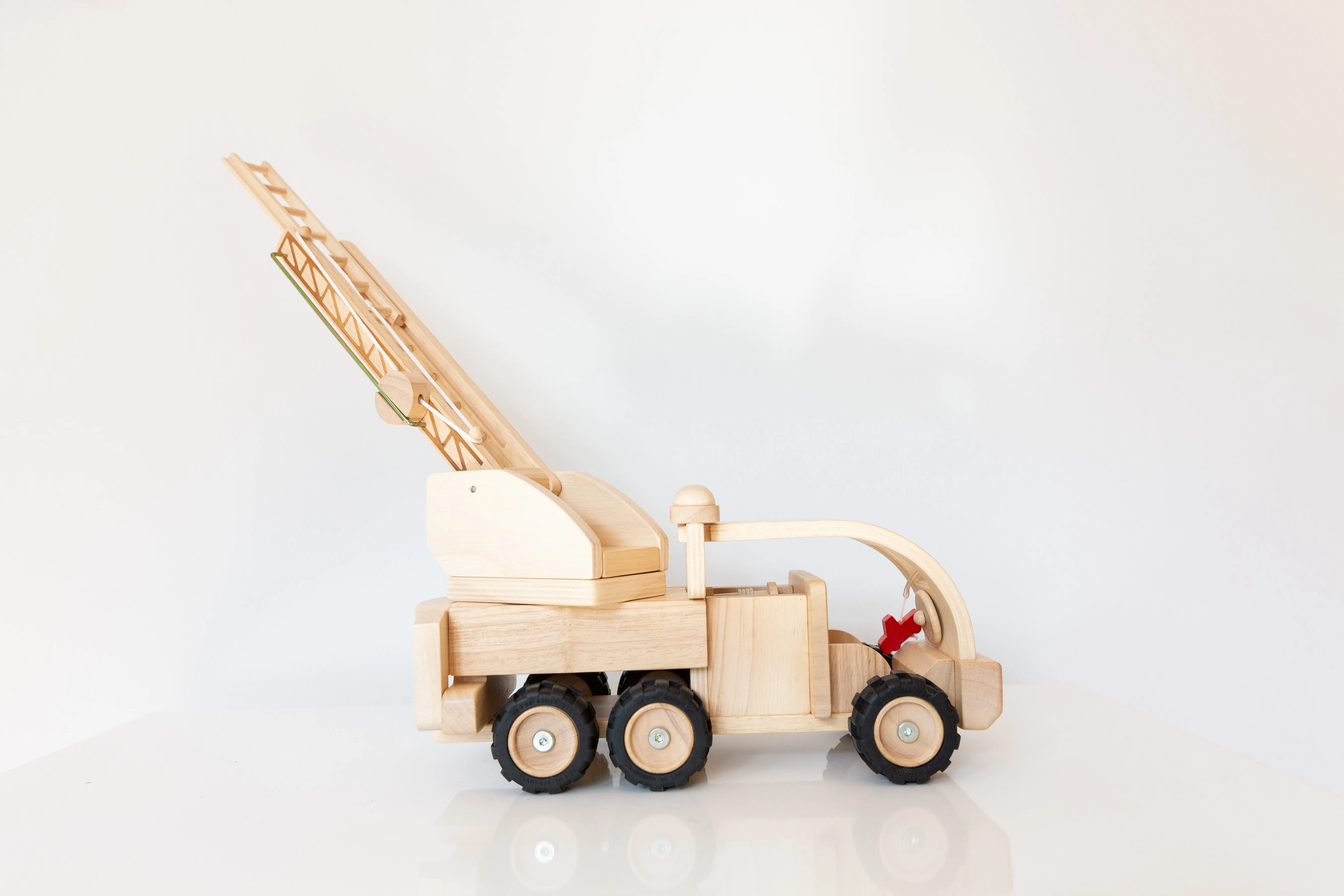 Plan Toys Wooden Fire Truck