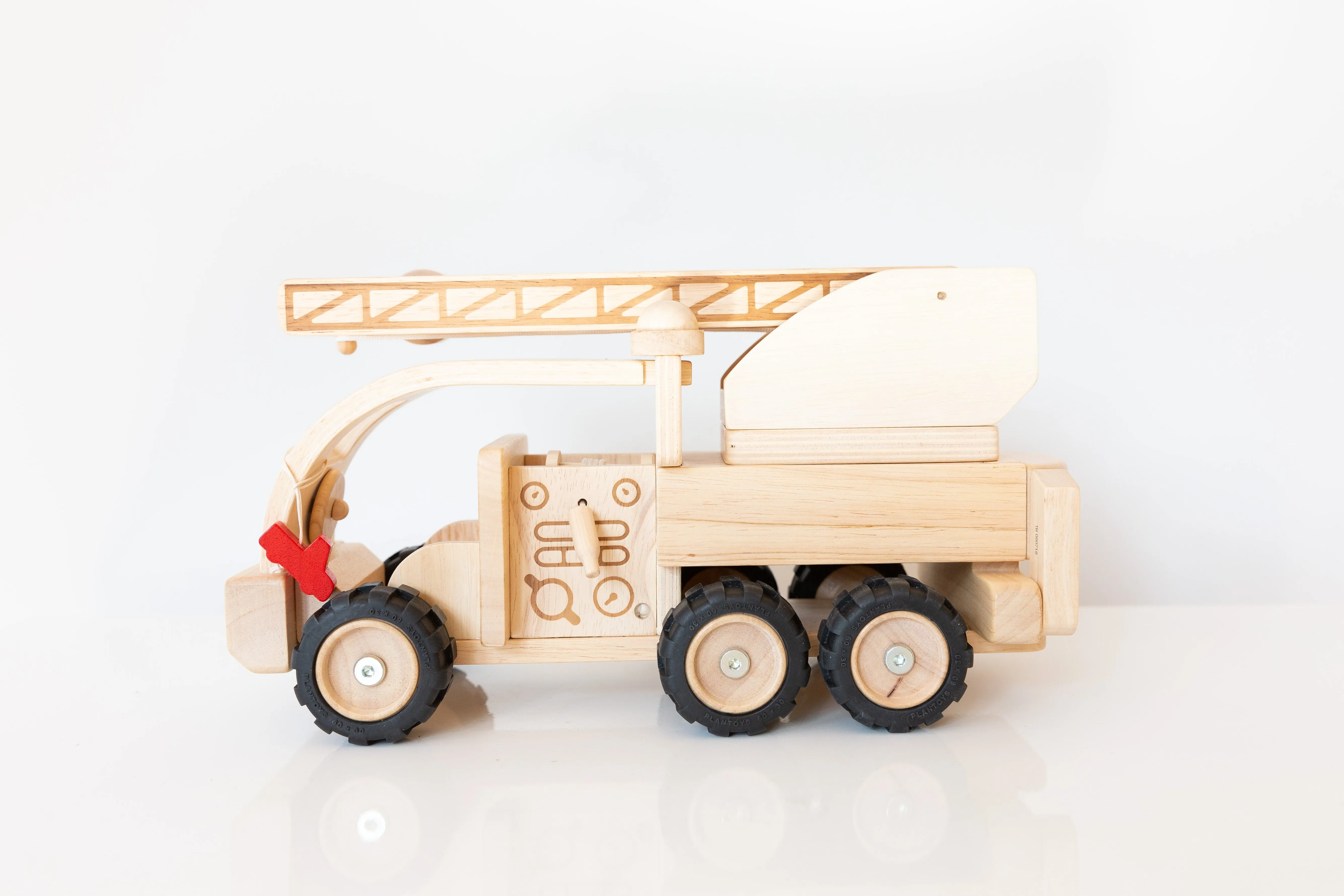 Plan Toys Wooden Fire Truck