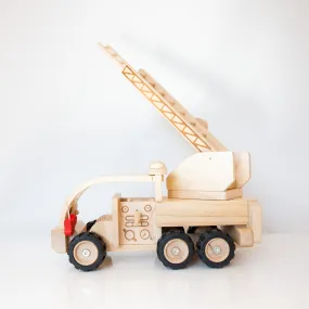 Plan Toys Wooden Fire Truck