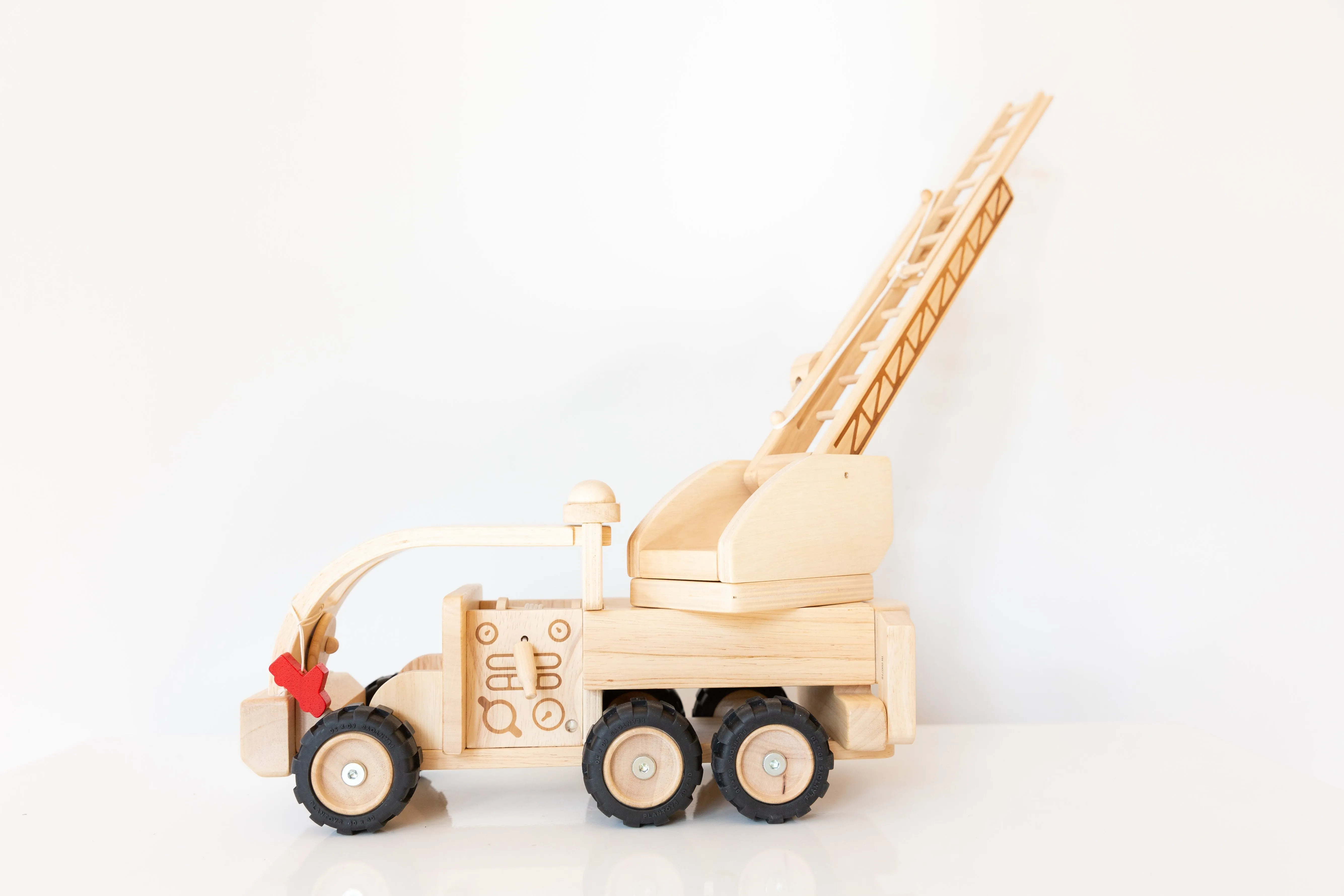 Plan Toys Wooden Fire Truck