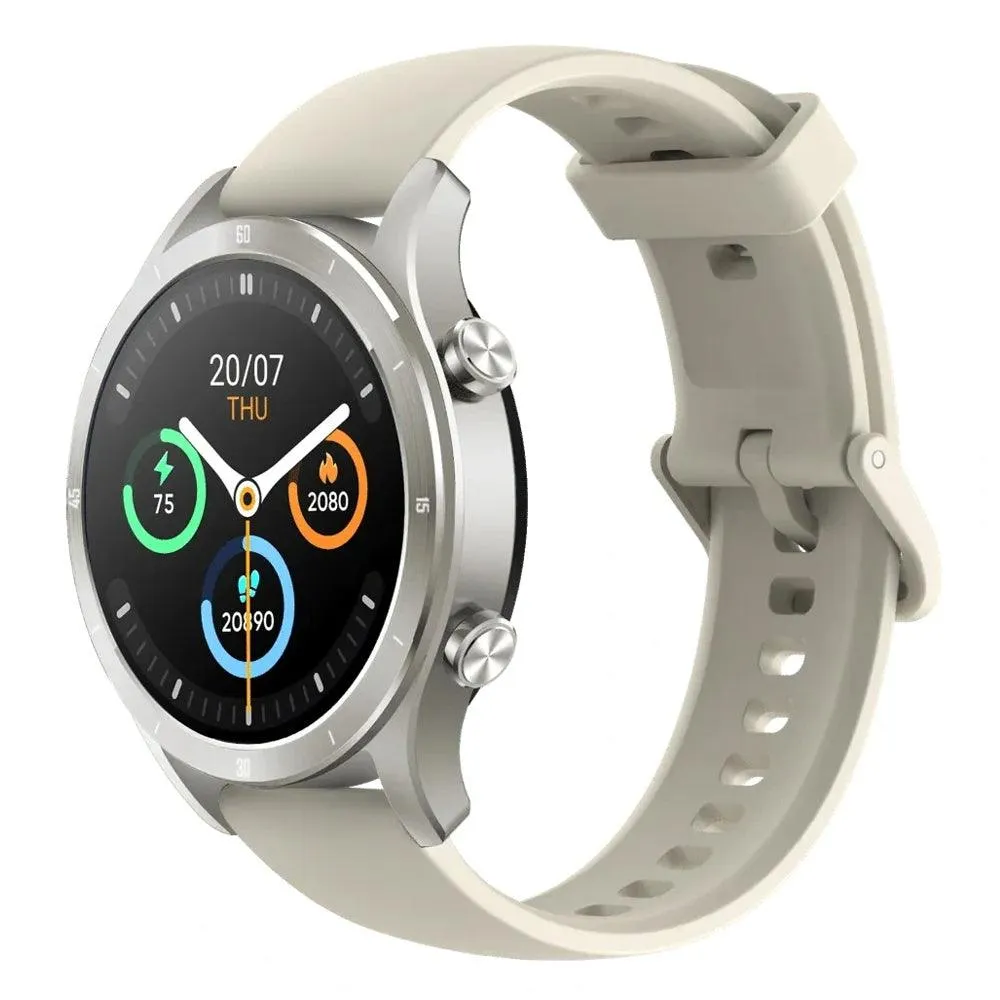 Realme TechLife Watch R100 RMW2106 Smart Watch Gray Aluminum Case With Gray Silicone Strap