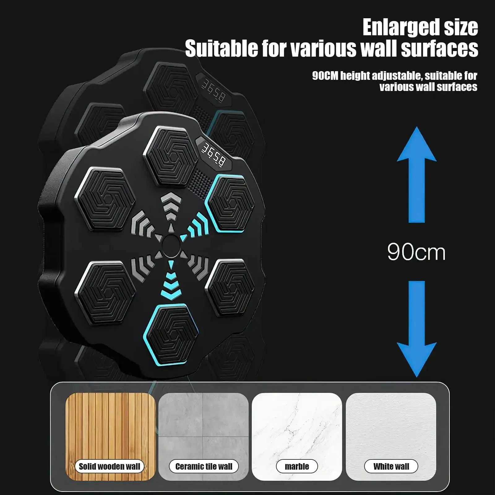 RhythmStrike: Smart Sensor Interactive Boxing Machine w/ Gloves