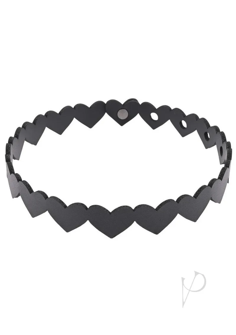 Sandm Heart Day Collar Black