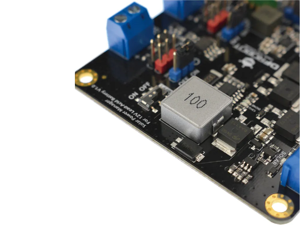 Solar Power Manager For 12V Lead-Acid Battery