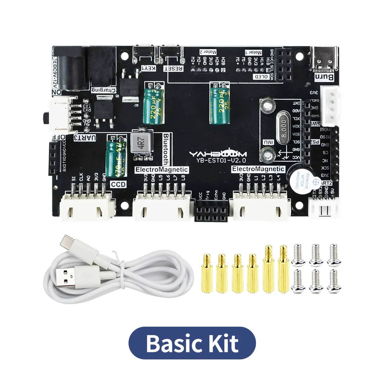 STM32 Driver Expansion Board for Self-balancing Robot Car