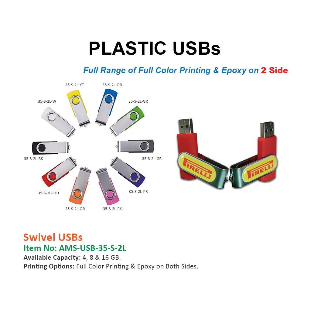 Swivel USBs Full Color