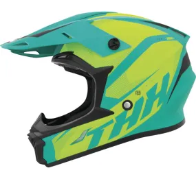 T710X Airtech Helmet Teal/Yellow