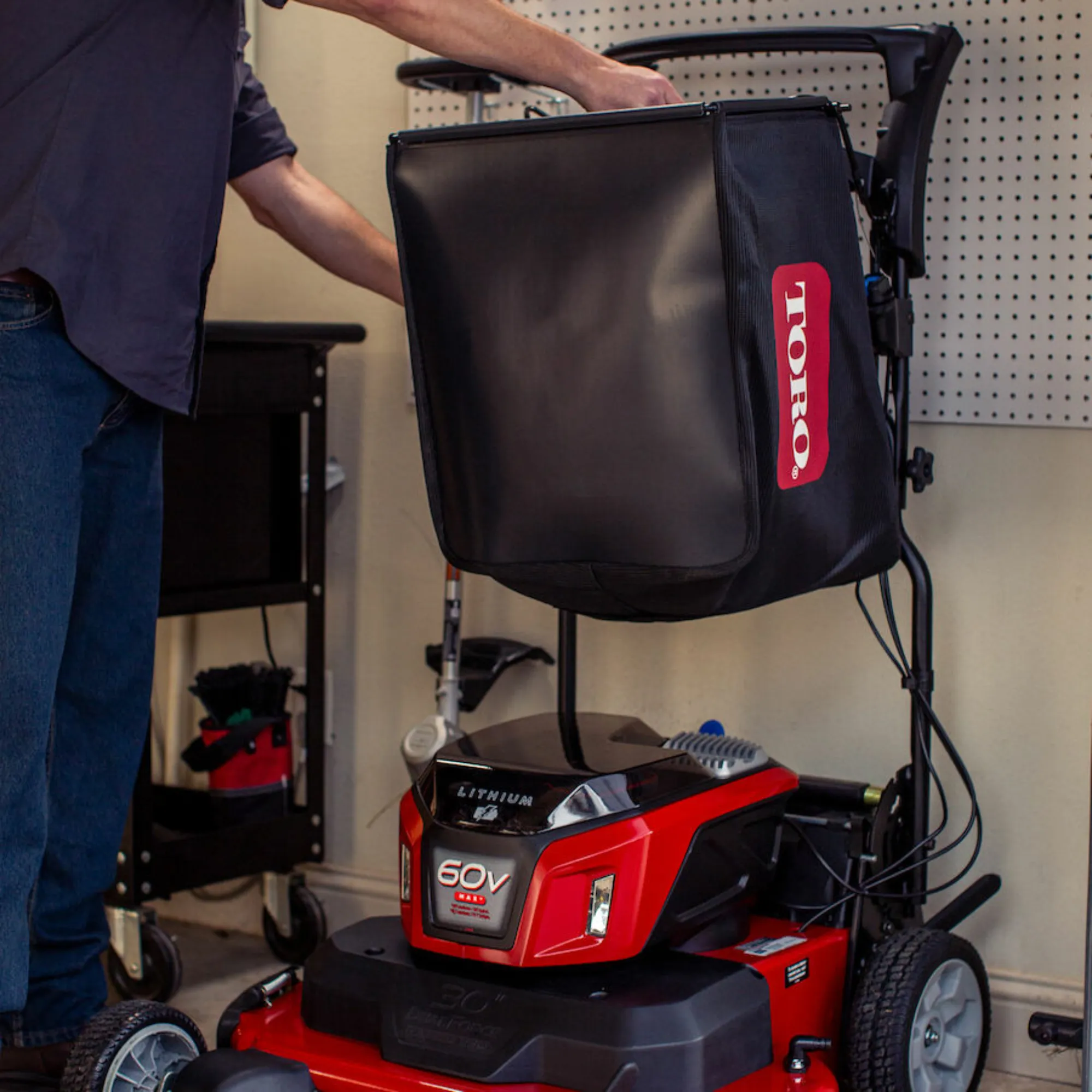 Toro 60V MAX eTimeMaster Personal Pace Lawn Mower W/ Batteries/Chargers | 30 in. Deck | 21491