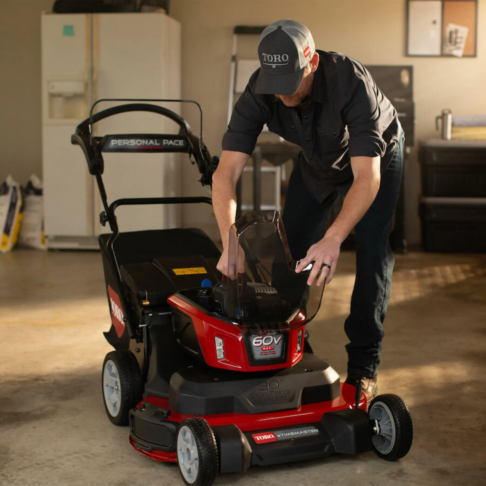 Toro 60V MAX eTimeMaster Personal Pace Lawn Mower W/ Batteries/Chargers | 30 in. Deck | 21491