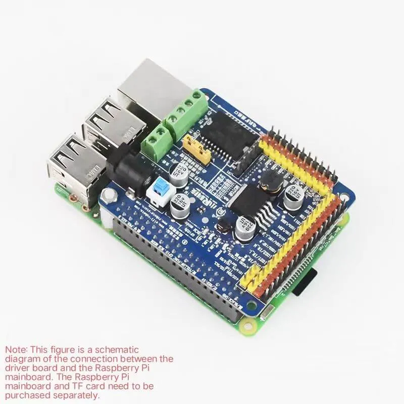 XiaoR GEEK expansion board/driver board for Raspberry Pi 4B